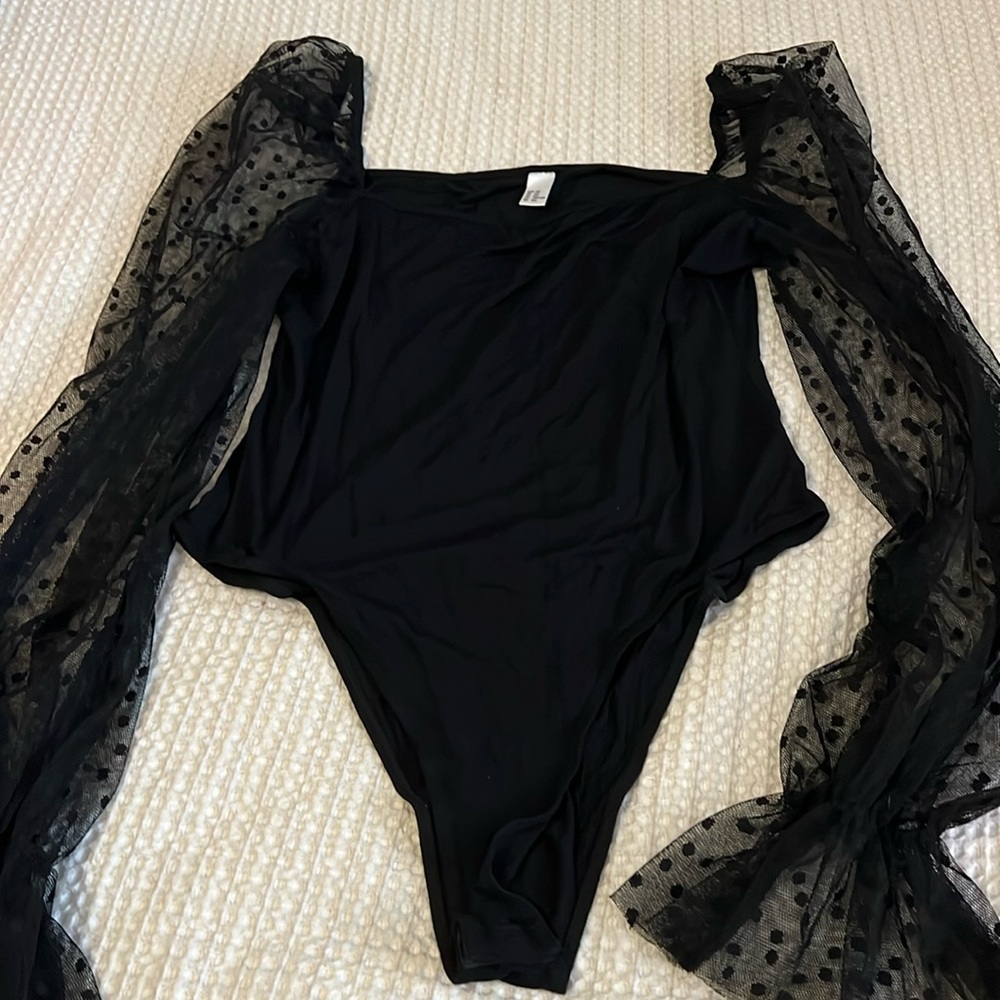 Black bodysuit